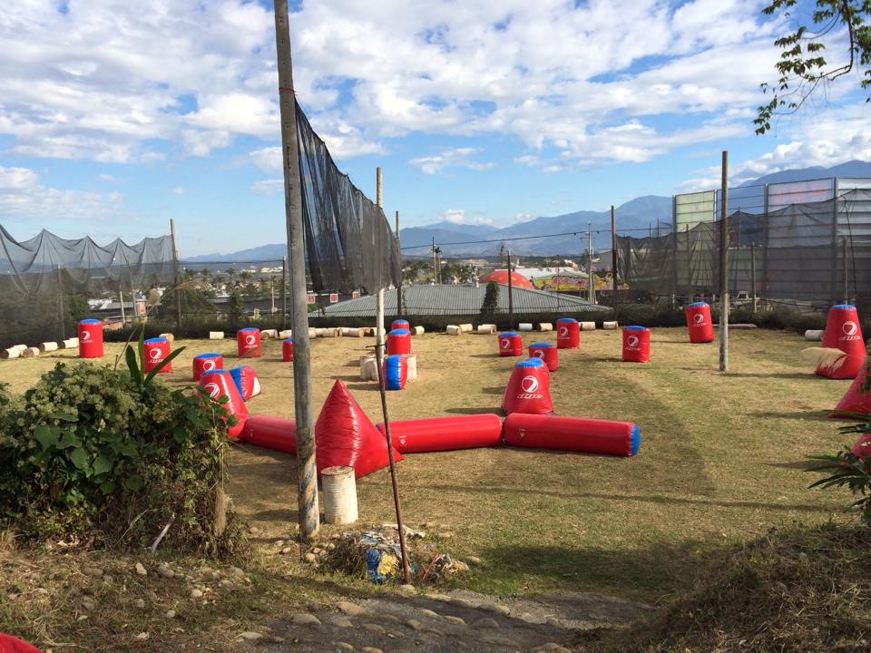 台中震川漆彈場場景