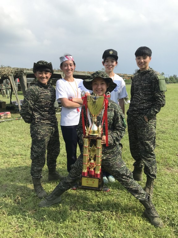 海軍陸戰隊-國防部國軍107年精神戰力專案教育一漆衝鋒漆彈競賽-陸軍專科學校