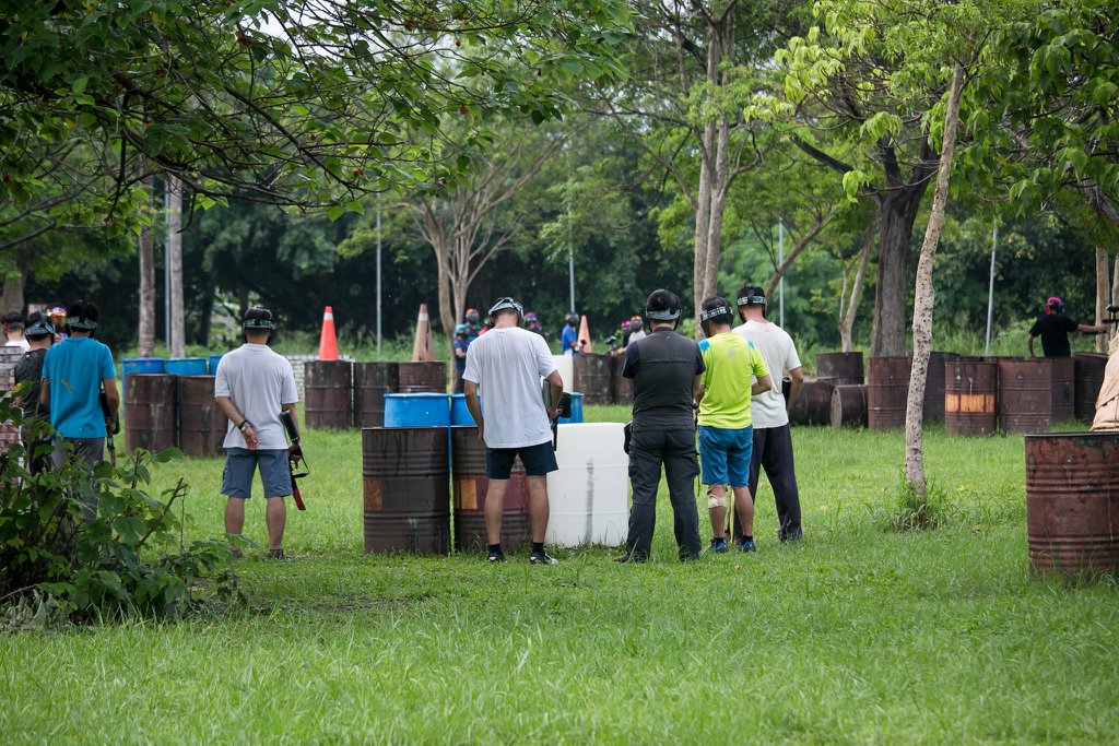 親子對戰-熊麻吉漆彈隊高雄漆彈夏令營體驗培訓活動