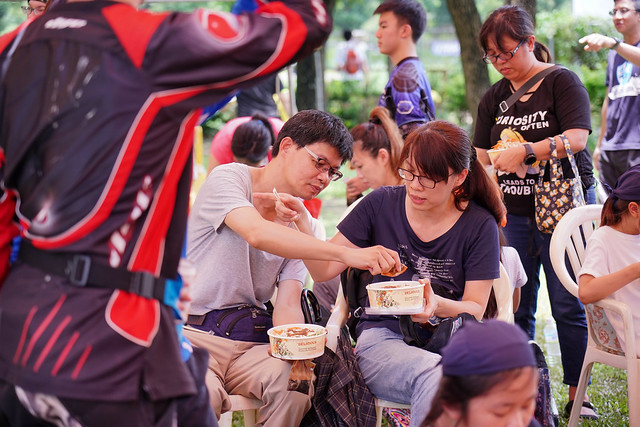 溫馨畫面-108年熊麻吉彈弓漆彈親子夏令營