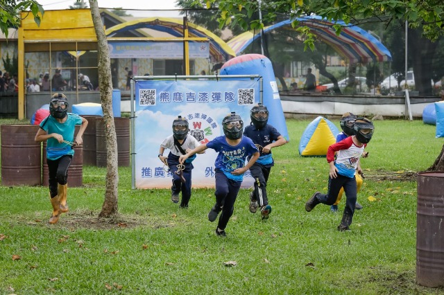 全場對戰-108年熊麻吉彈弓漆彈親子夏令營