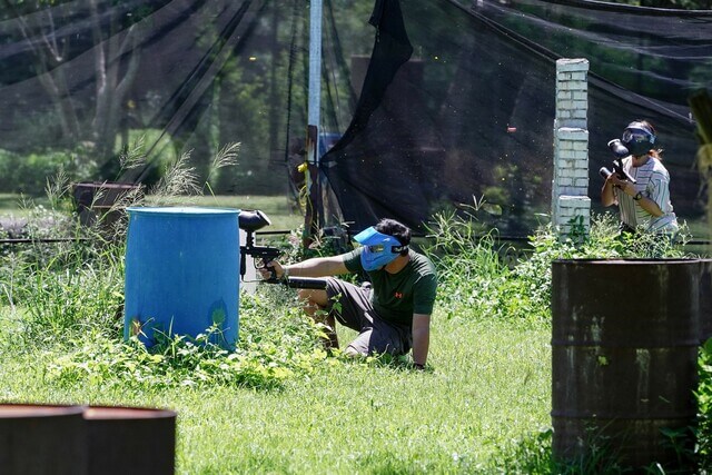 家長漆彈免費對戰－熊麻吉複合式親子夏令營（高雄漆彈夏令營 水彈夏令營）