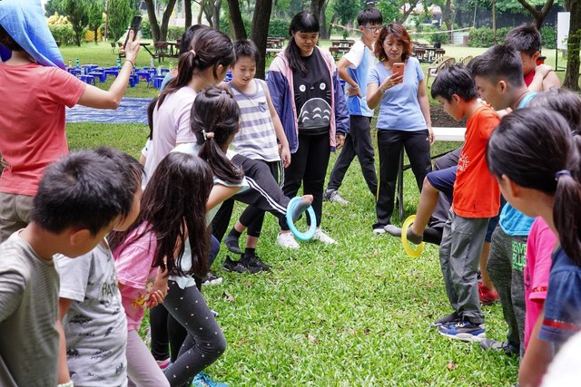 團康活動（飛盤接力）-熊麻吉活動團隊