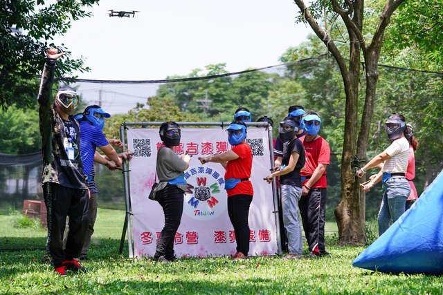 高雄唯一家長免費彈弓漆彈～熊麻吉親子複合式夏令營-高雄戶外親子夏令營